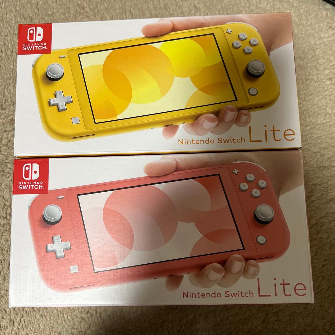 Nintendo Switch Lite イエロー コーラル