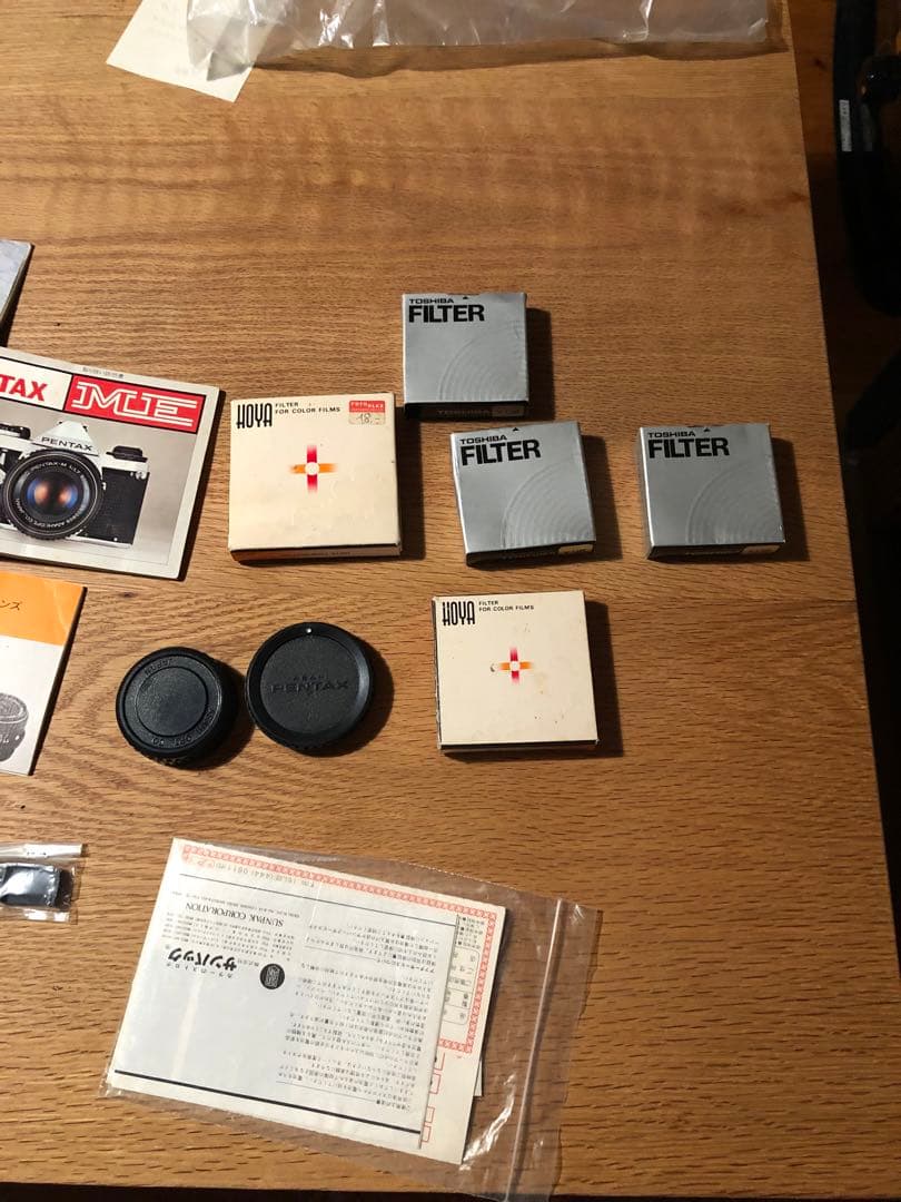 極美品フィルムカメラPENTAX ME 3種類レンズ付き