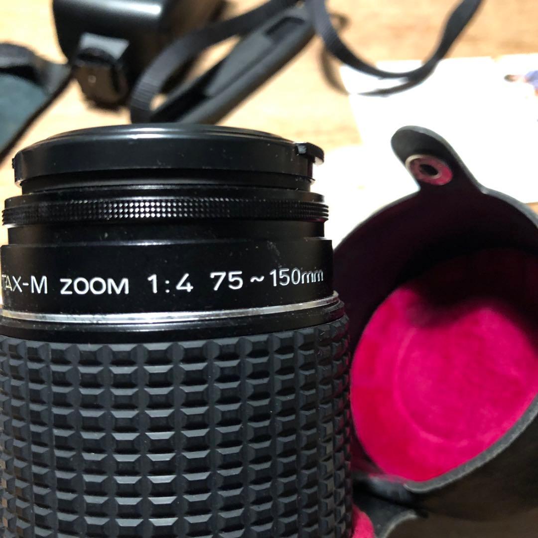 極美品フィルムカメラPENTAX ME 3種類レンズ付き