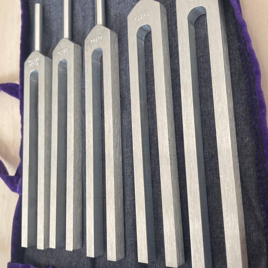 BIOSONIC ブレインチューナー　5本セット 音叉