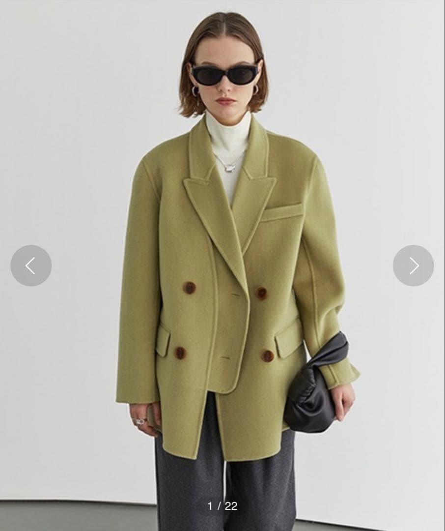 【Fano Studios】レイヤードデザイン ウールテーラードジャケット