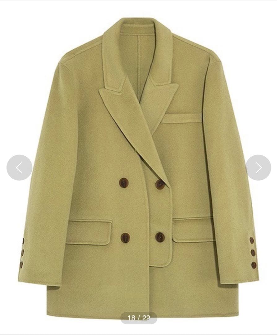 【Fano Studios】レイヤードデザイン ウールテーラードジャケット