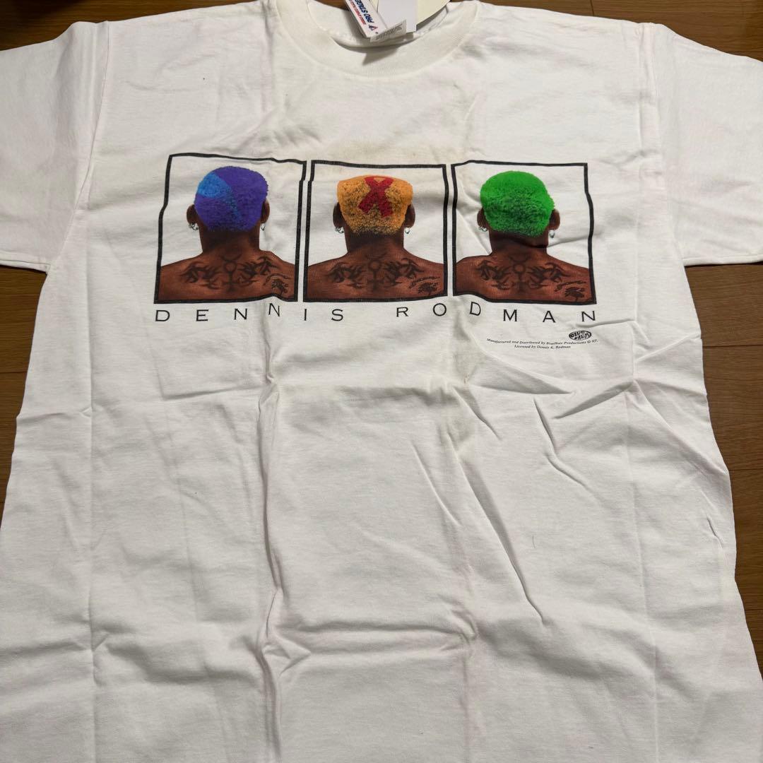 デニス・ロッドマン　バスケ　Tシャツ　ヴィンテージ　レア　日本未販売