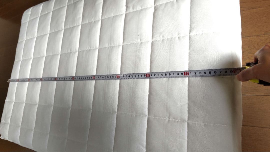 洗えるマットレス・固クッション・シングル　無印良品