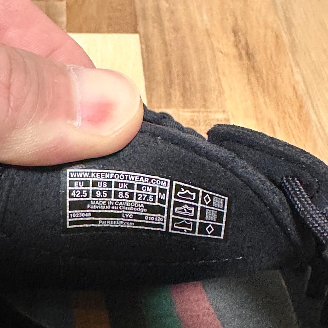 27.5cm KEEN キーン UNEEK ユニーク サンダル ブラック