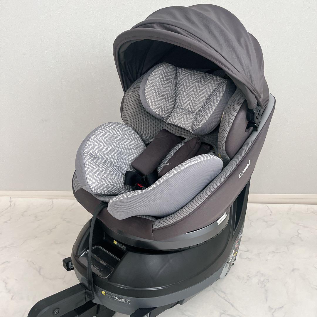 美品 コンビ チャイルドシート クルムーヴスマートISOFIX JN-570