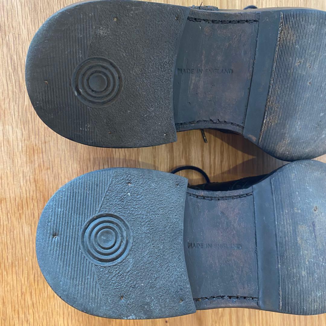 90s Tricker'sトリッカーズ バートン フルブローグダービーUK8.5