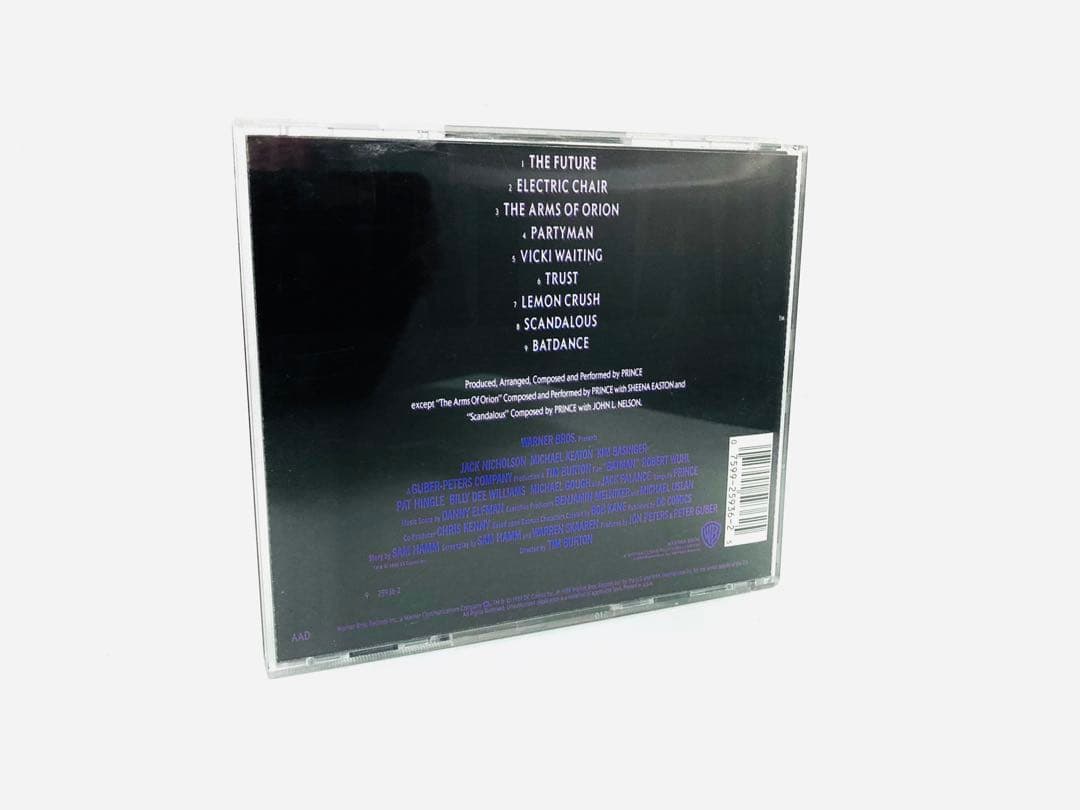 【新品同様】映画『バットマン』シリーズ4作品サントラCD／廃盤／希少プレミア盤