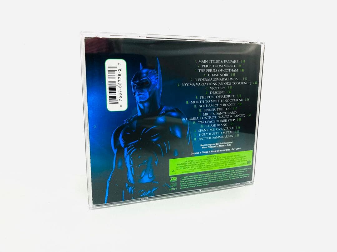 【新品同様】映画『バットマン』シリーズ4作品サントラCD／廃盤／希少プレミア盤