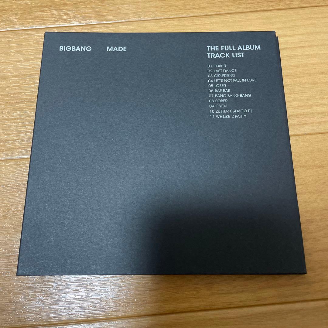 BIGBANG MADE THE FULL ALBUM 初回限定盤　韓国版