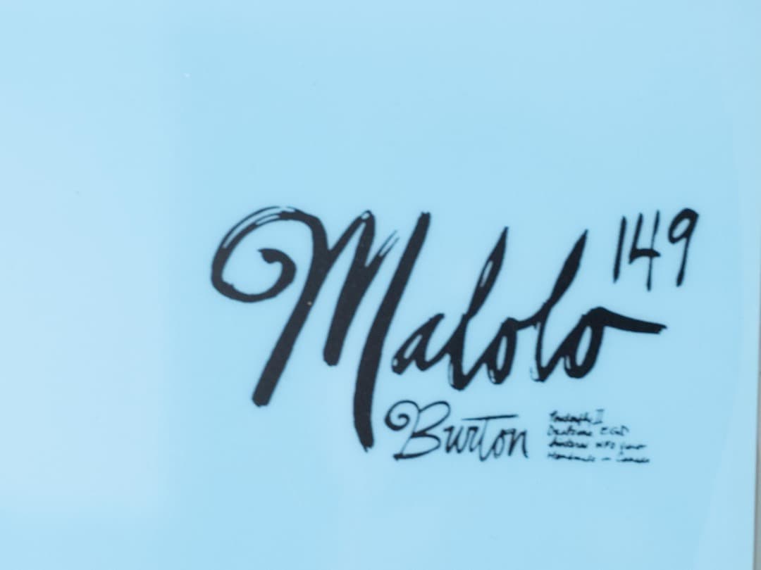 バートン マロロ149cm 美品 パウダーボード BURTON MALOLO
