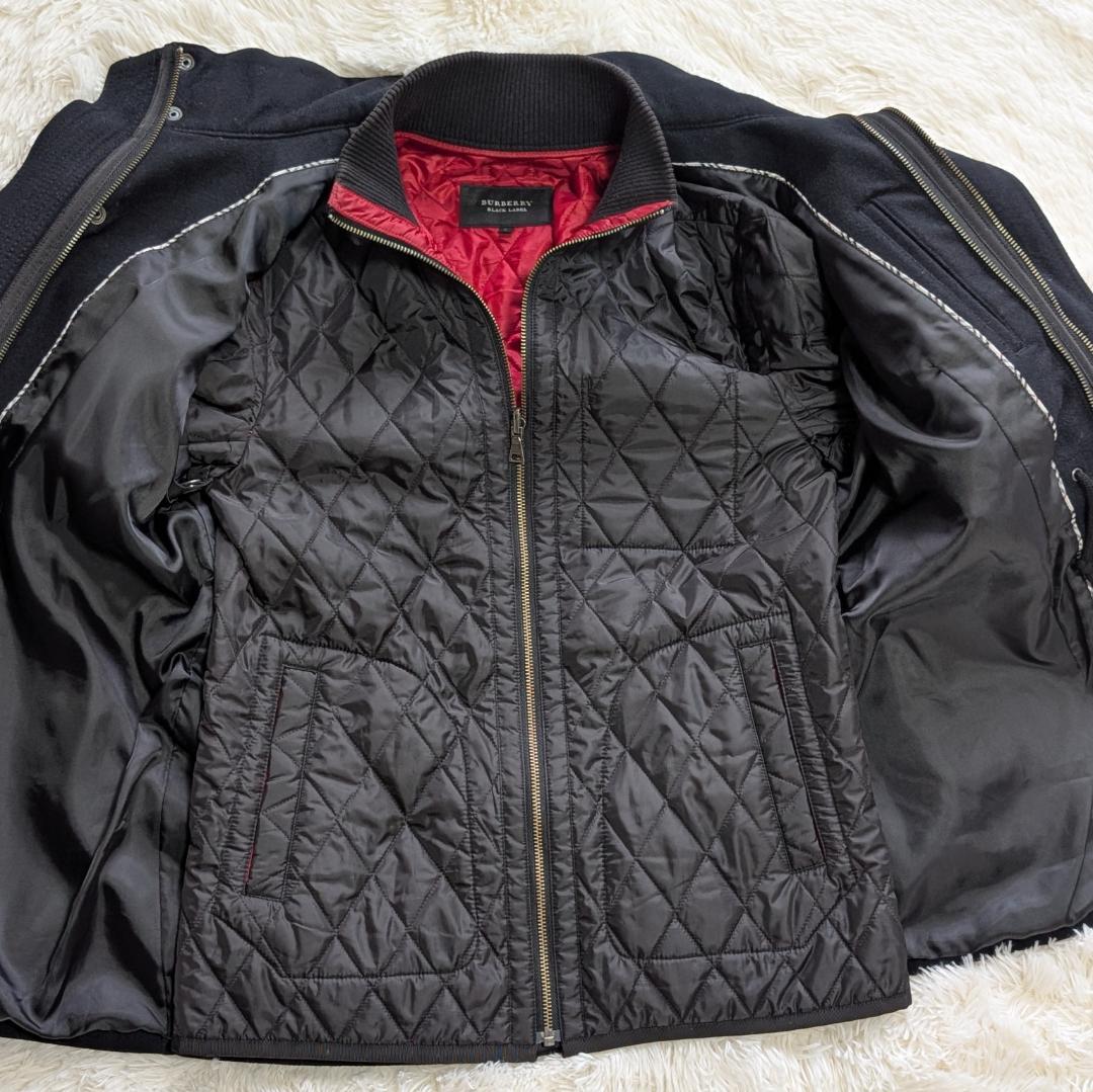 最終値下げ　BURBERRRY BLACK LABEL ミリタリージャケット L