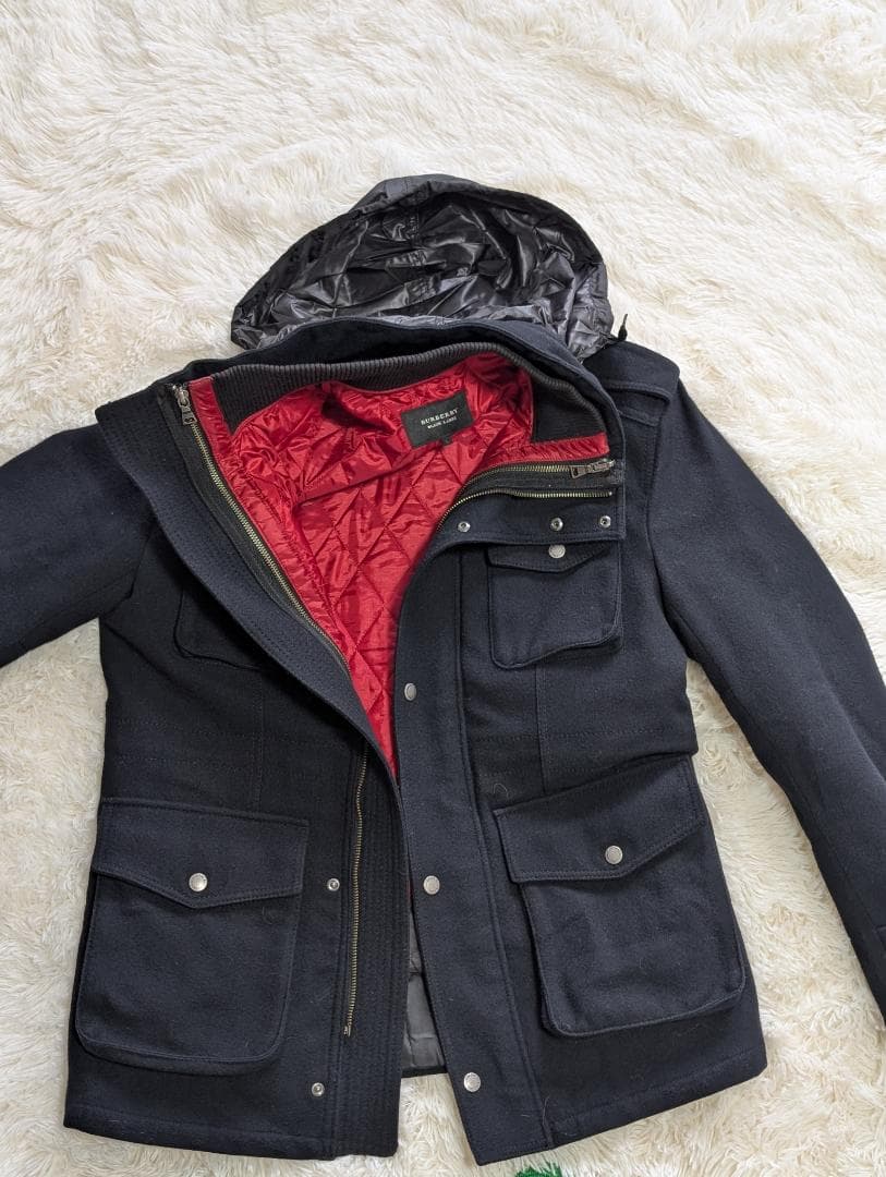 最終値下げ　BURBERRRY BLACK LABEL ミリタリージャケット L