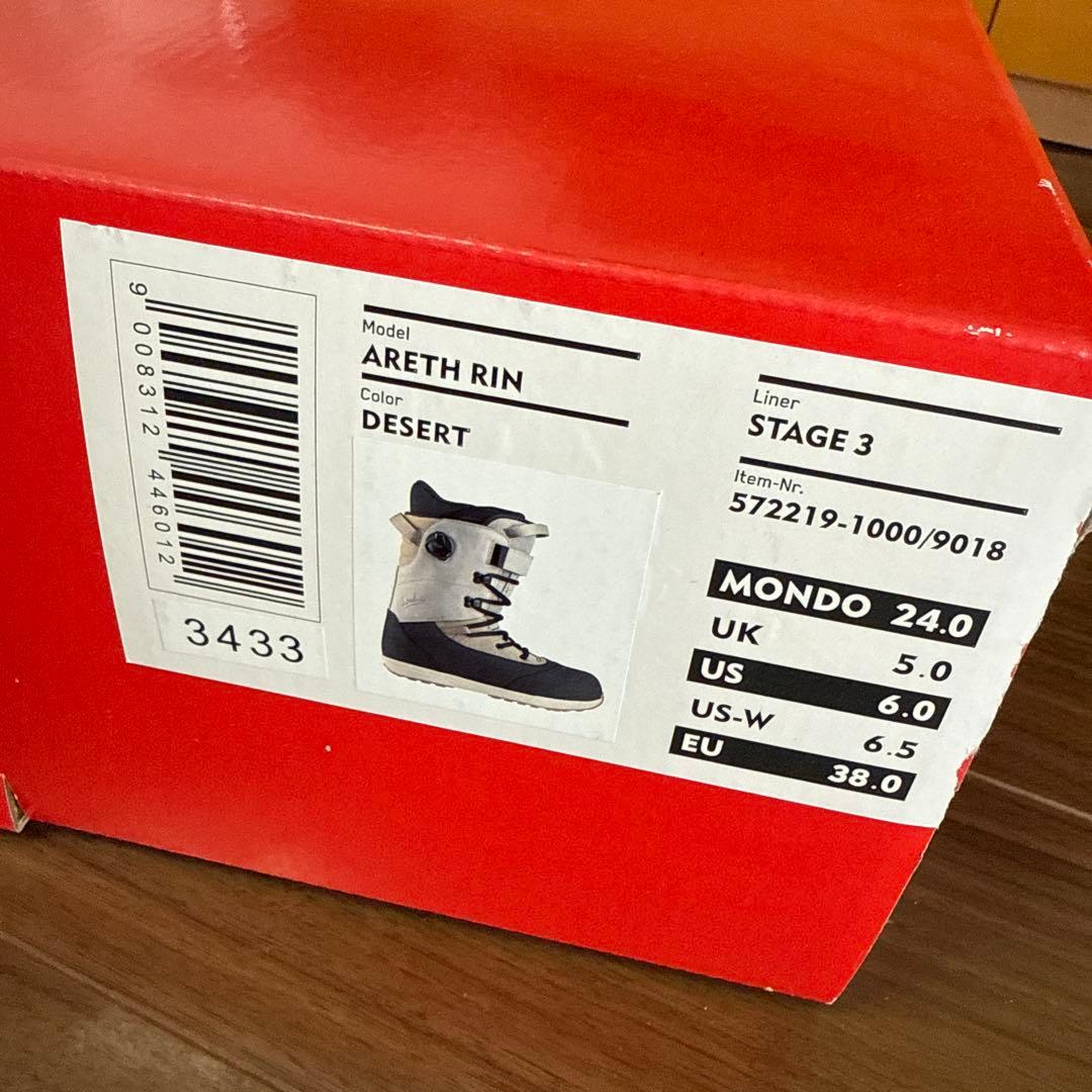 スノーボード DEELUXE Areth Rin 24cm Stage3