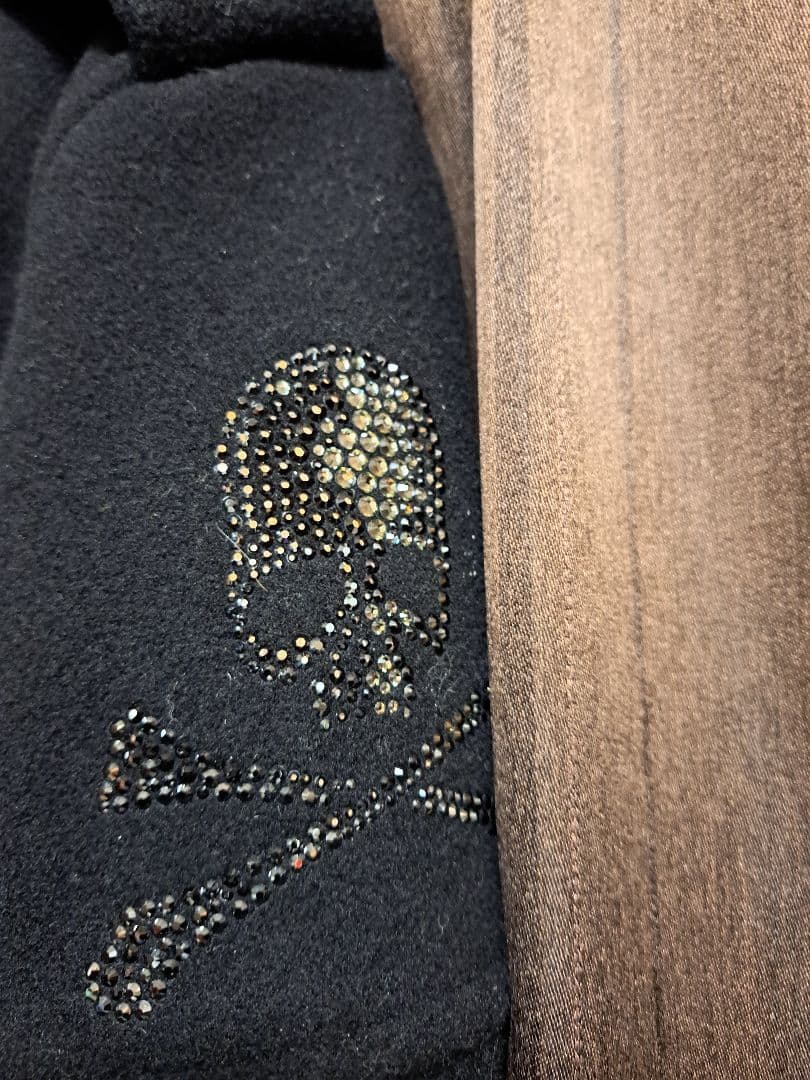 ブラック ダブルブレスト ピーコート