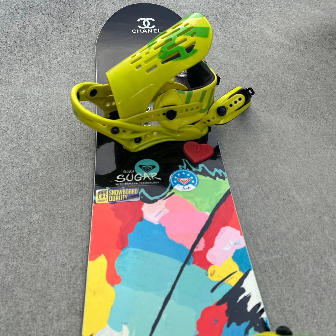 アートワークデザイン スノーボード　ROXY