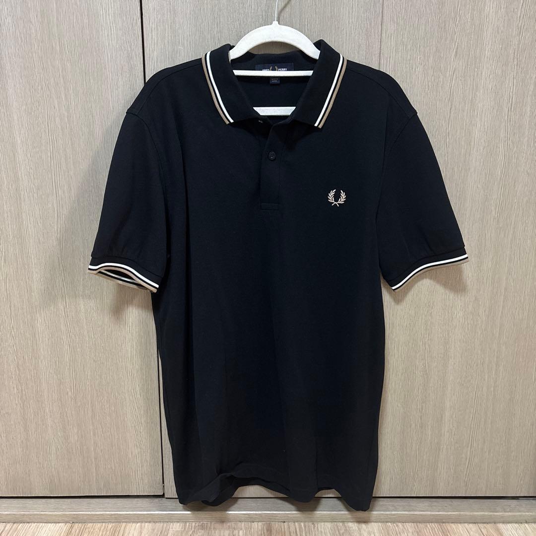 フレッドペリー M3600 ポロシャツ L 黒