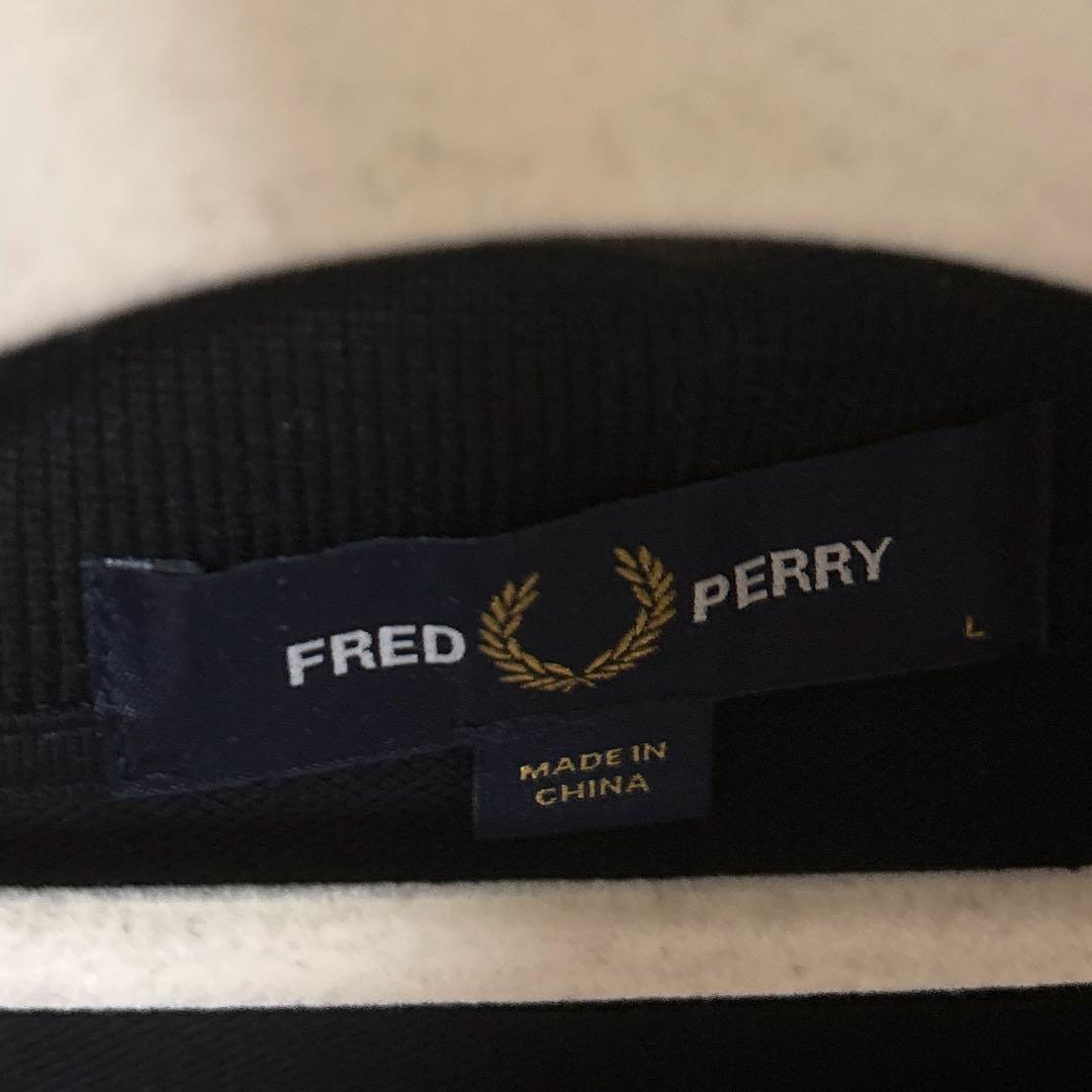 フレッドペリー M3600 ポロシャツ L 黒