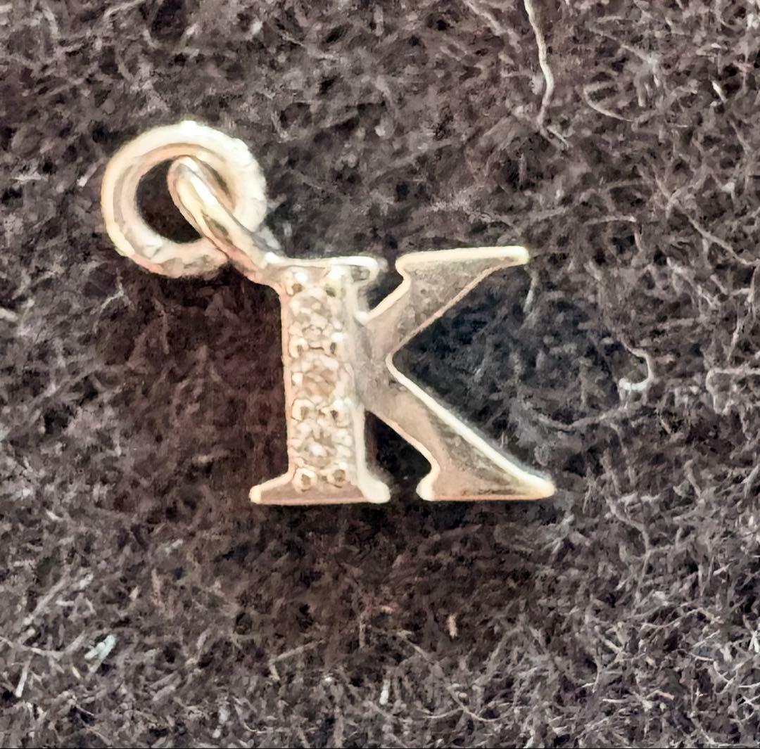 K18 ホワイトゴールド　ダイヤ　ネックレス　トップのみ　K18WG