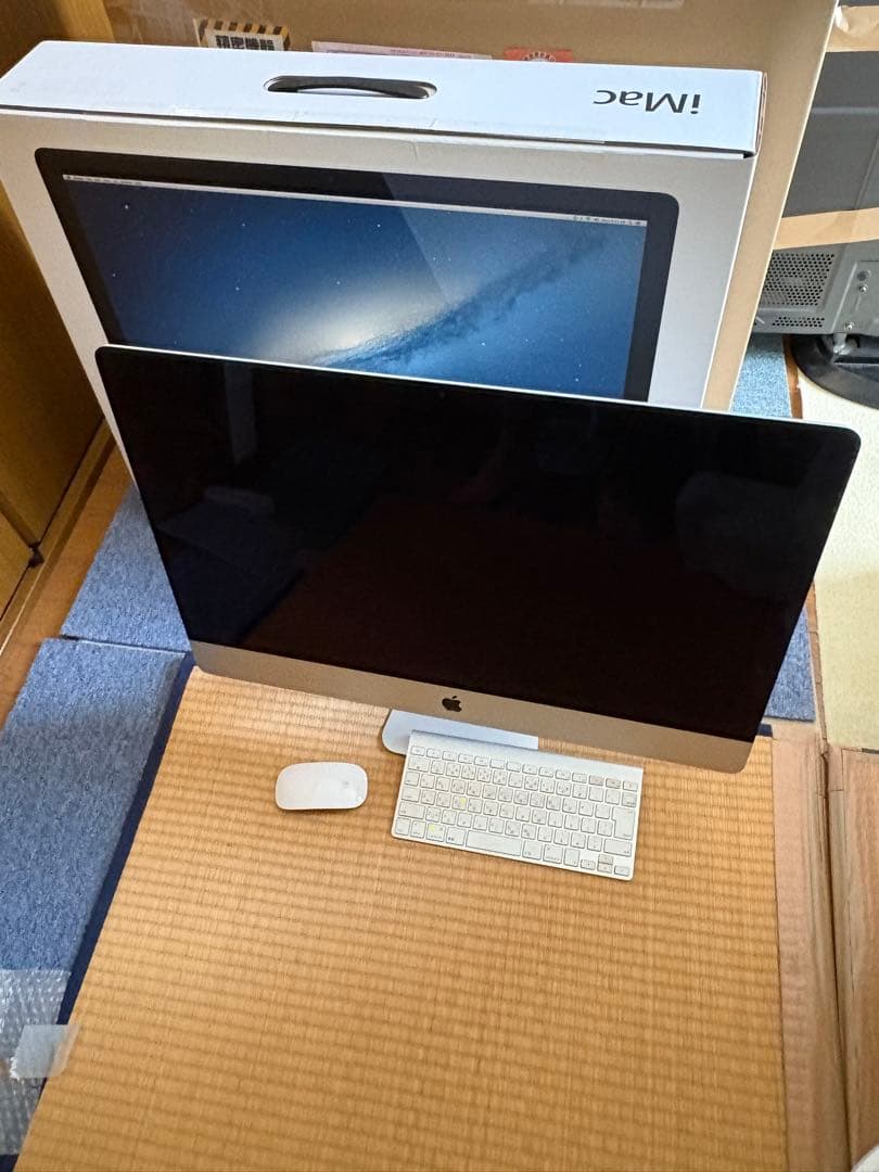 Apple iMac 本体 2012年製27インチ+ キーボード・マウス