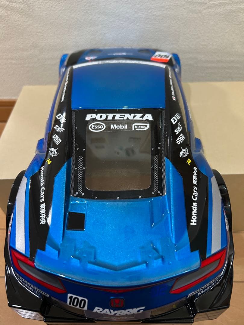 タミヤ　RAYBRIG NSX CONCEPT-GT RCカー 1/10用ボディ