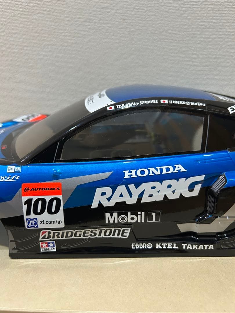 タミヤ　RAYBRIG NSX CONCEPT-GT RCカー 1/10用ボディ