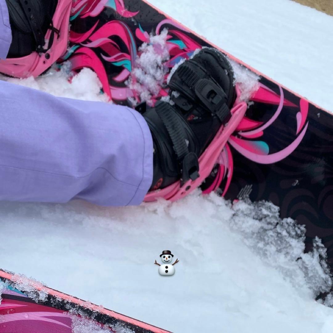 c*y様 スノーボード スノボ ウェア 白 紫 WL