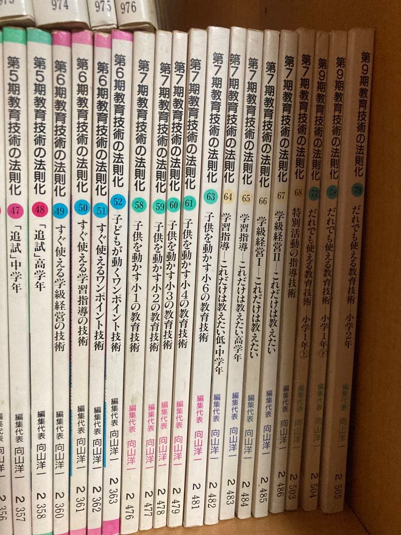 教育技術法則化運動　79冊セット