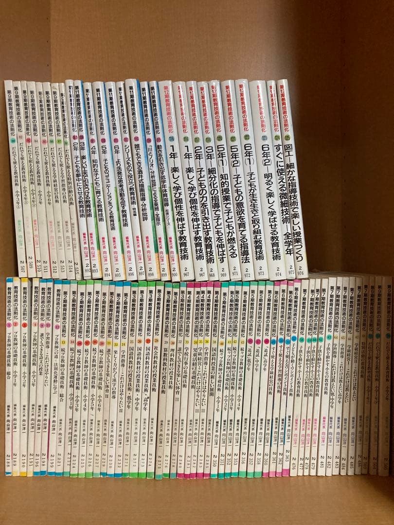 教育技術法則化運動　79冊セット