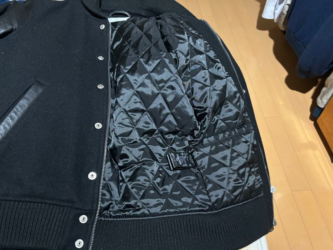 定価33000円 アーバンリサーチiD メルトンラムレザースタジャン