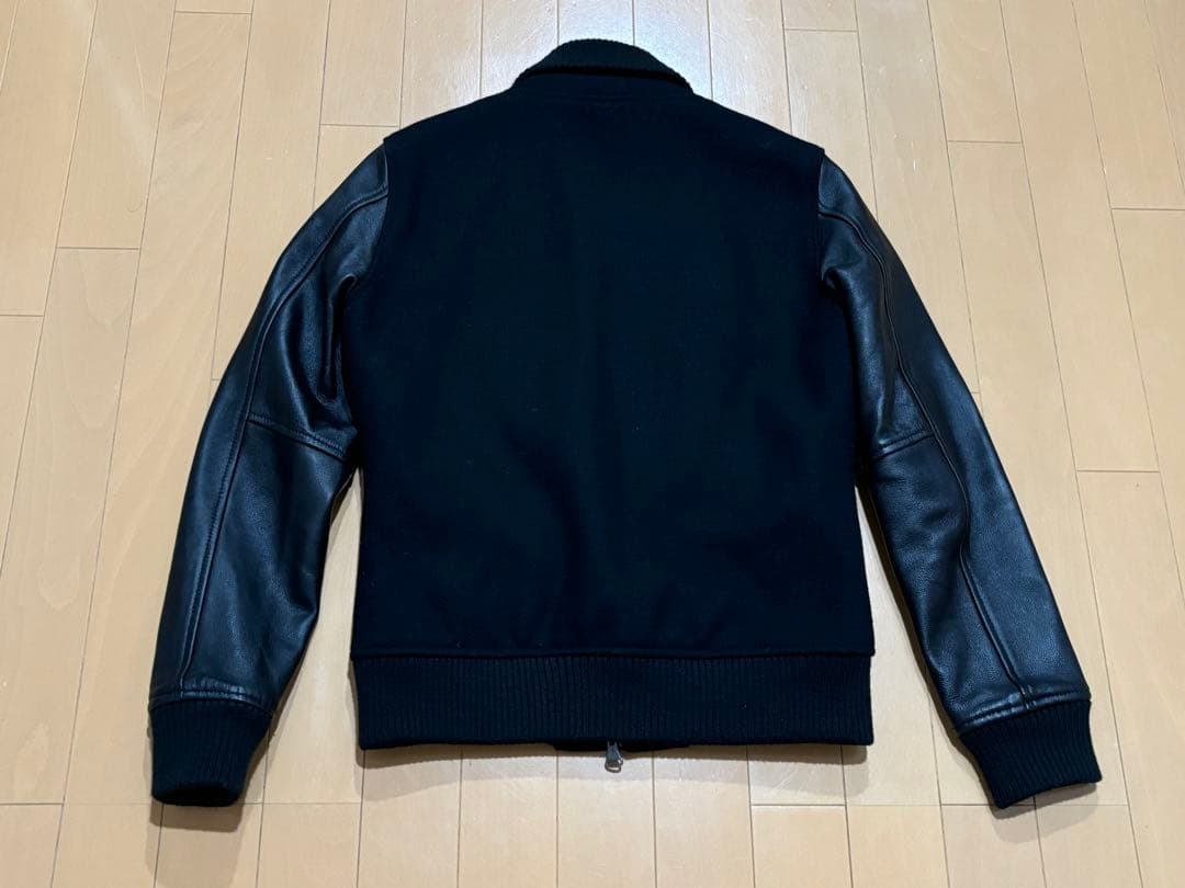 定価33000円 アーバンリサーチiD メルトンラムレザースタジャン