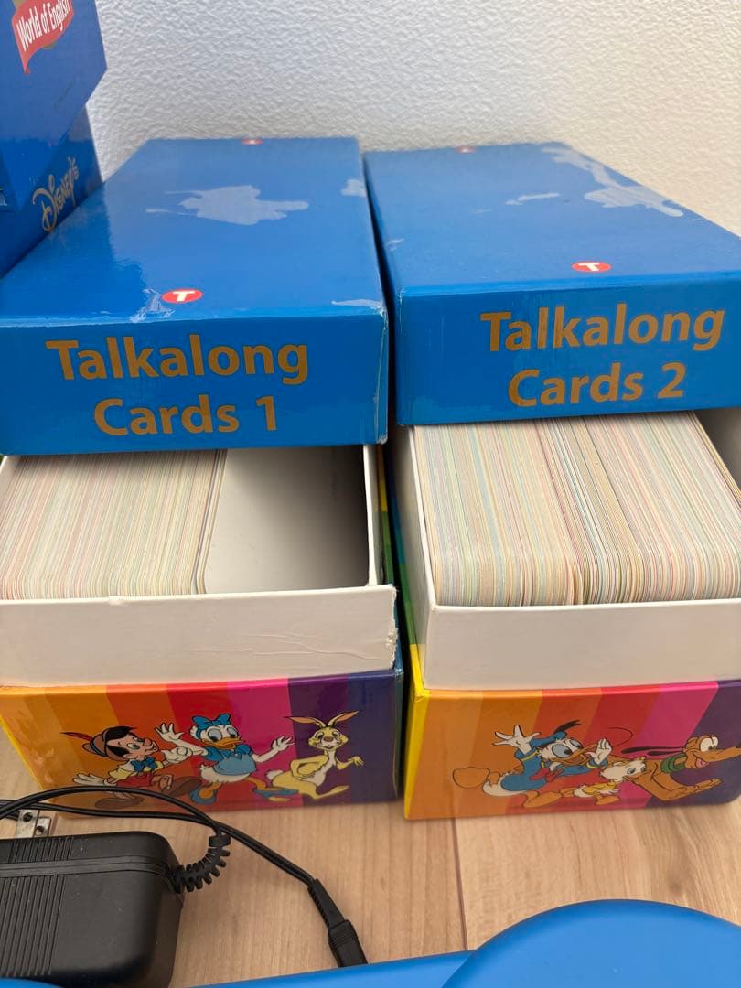 トークアロング　カード　プレイメイトシングアロングDVD　CD 本ディズニー英語