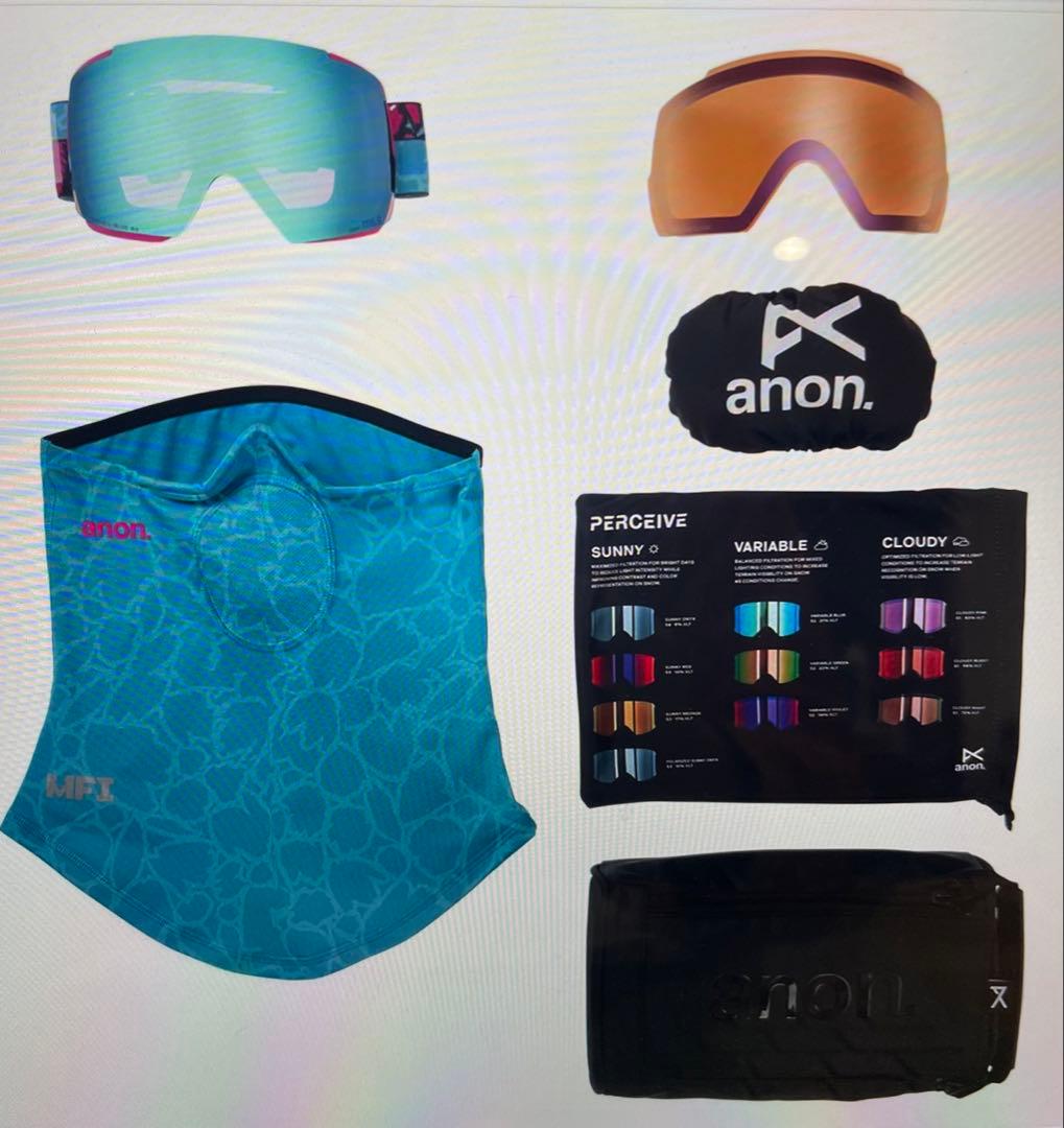 anon. 25-26 M5 PINK TIDESゴーグル ローブリッジ