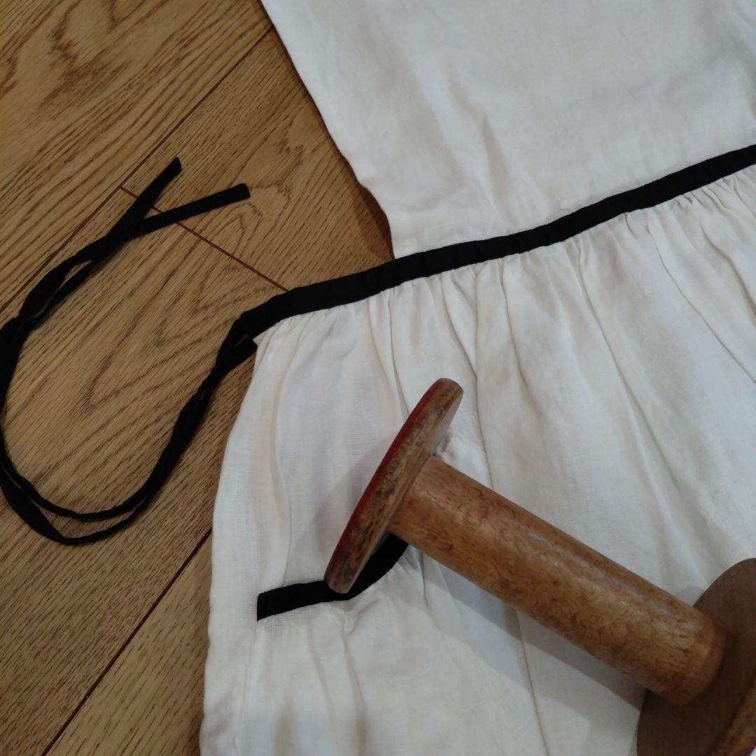 meguri-megutte １周年！【限定】パイピングエプロンワンピース