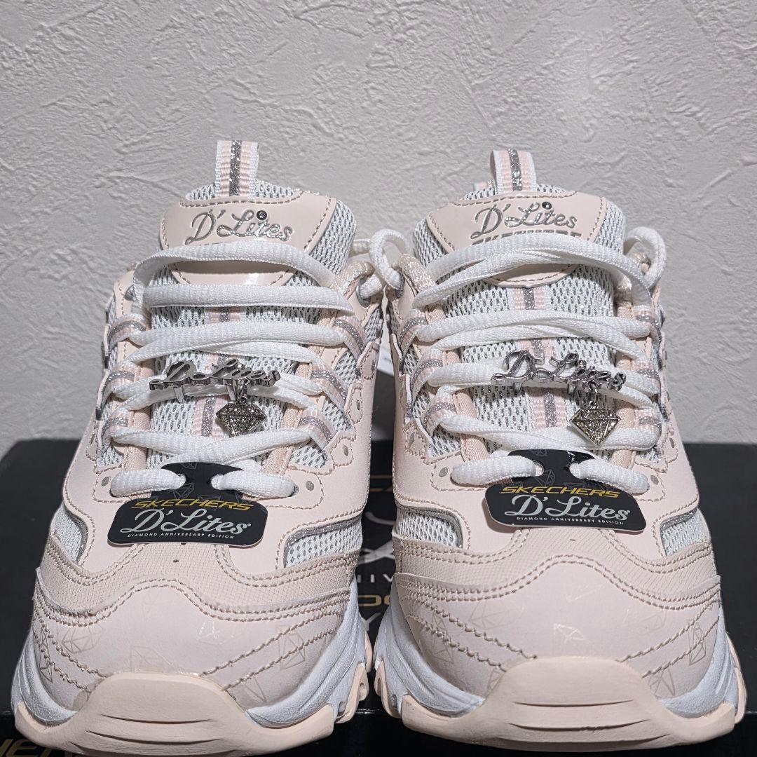 【日本未発売】Skechers D'Lites 10周年ダイヤ限定 22.5cm