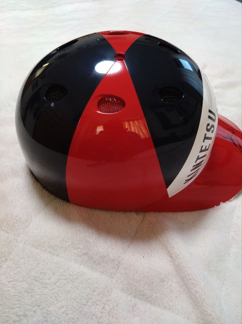 オリックス・バファローズ 実使用 サイン入り ヘルメット 中島裕之 ♯１