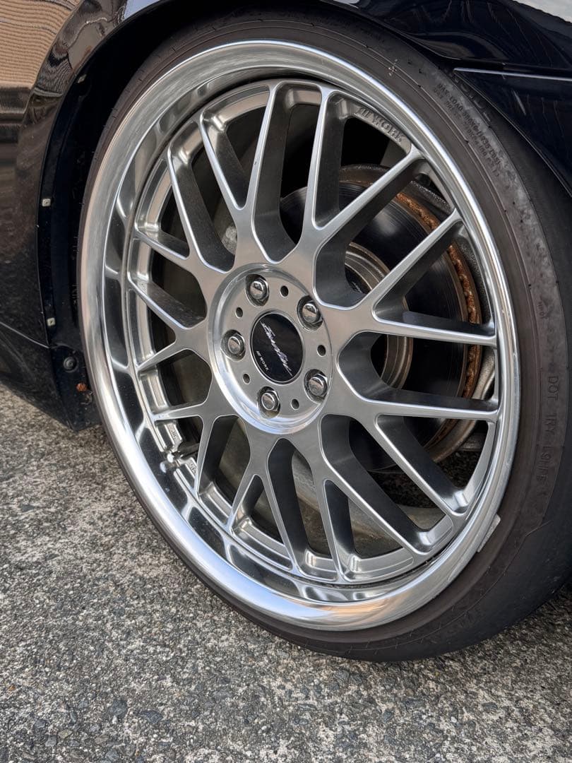 work ユーロライン 19インチ 9.5j通し タイヤ・ホイールセット