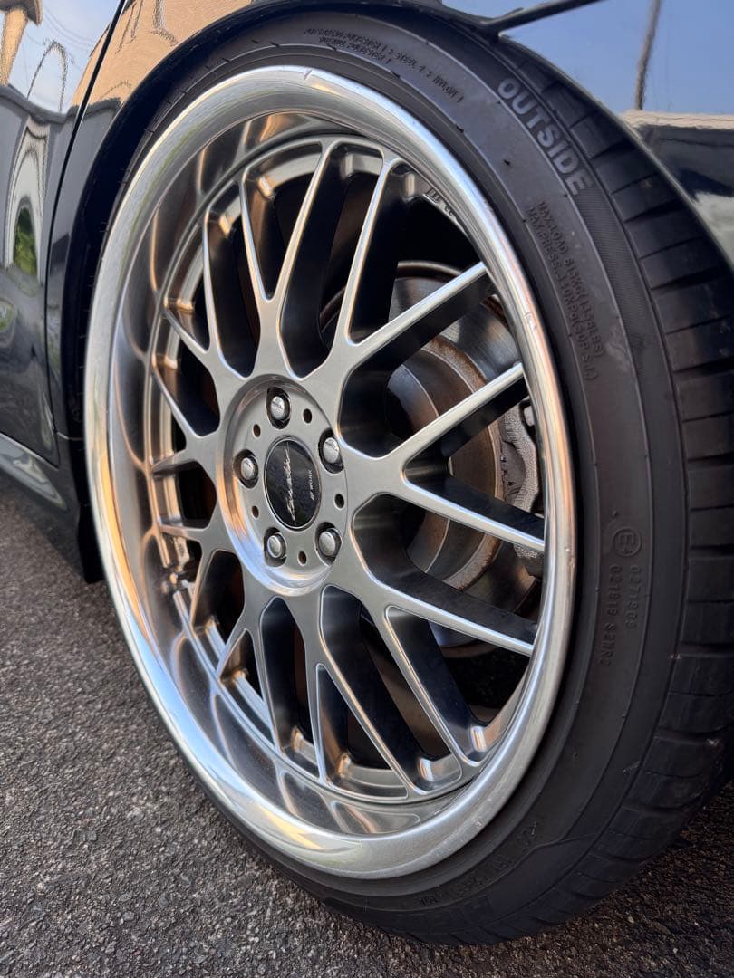 work ユーロライン 19インチ 9.5j通し タイヤ・ホイールセット