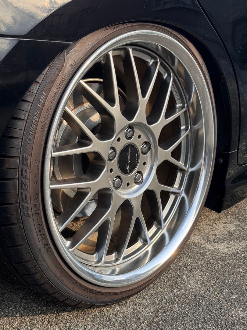 work ユーロライン 19インチ 9.5j通し タイヤ・ホイールセット