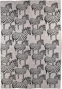 クリッパンブランケットゼブラ130×180cmベージ 228202ウール北欧