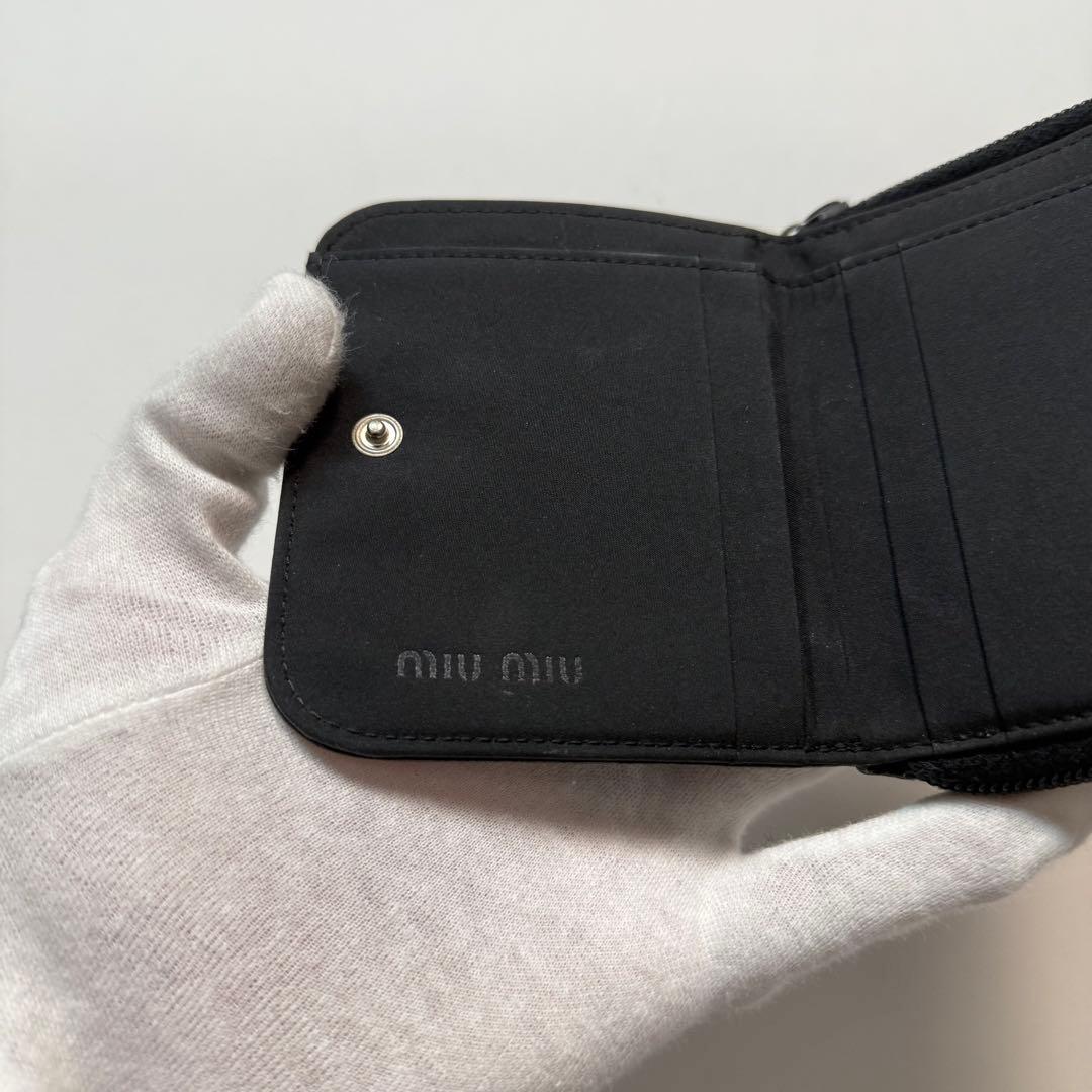 小物 1999FW MIUMIU archive leather wallet