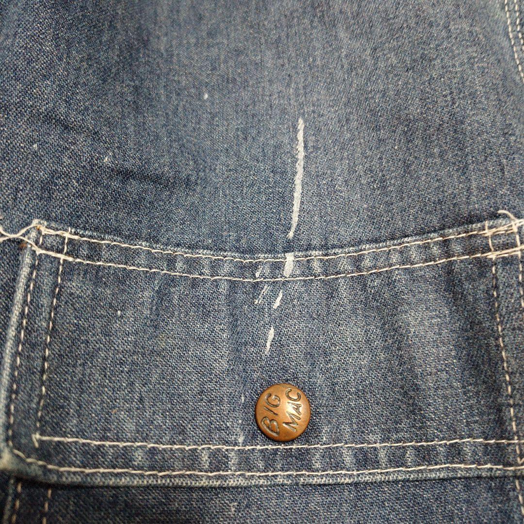 80s ヴィンテージ BIG MAC ビッグマック デニム カバーオール