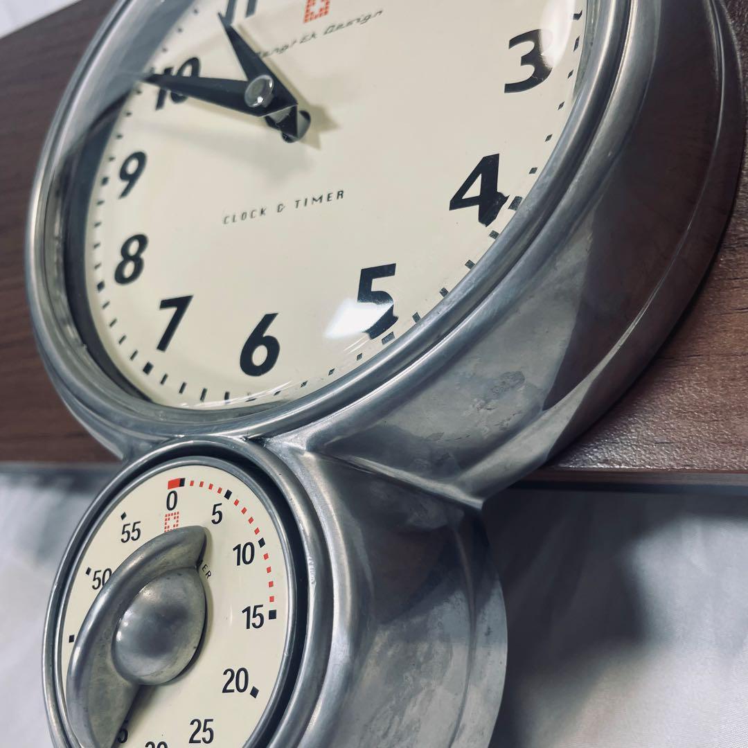 【希少・北欧ヴィンテージ】Bengt Ek Design 壁掛け時計