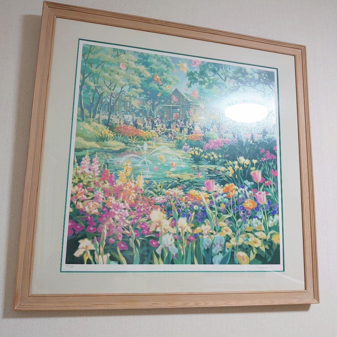 【3000円値下げ】笹倉鉄平「ウェディング イン ザ パーク」シルクスクリーン