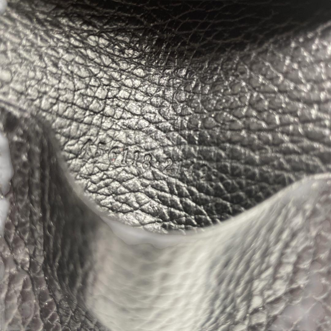 【極美品】グッチ　 6連キーケース　レザー GGマーモント ブラック