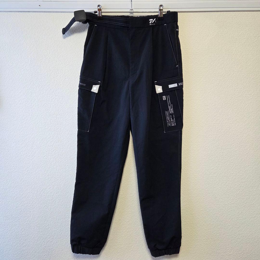 HATRA あの　コラボ　カーゴパンツ　1　ブラック