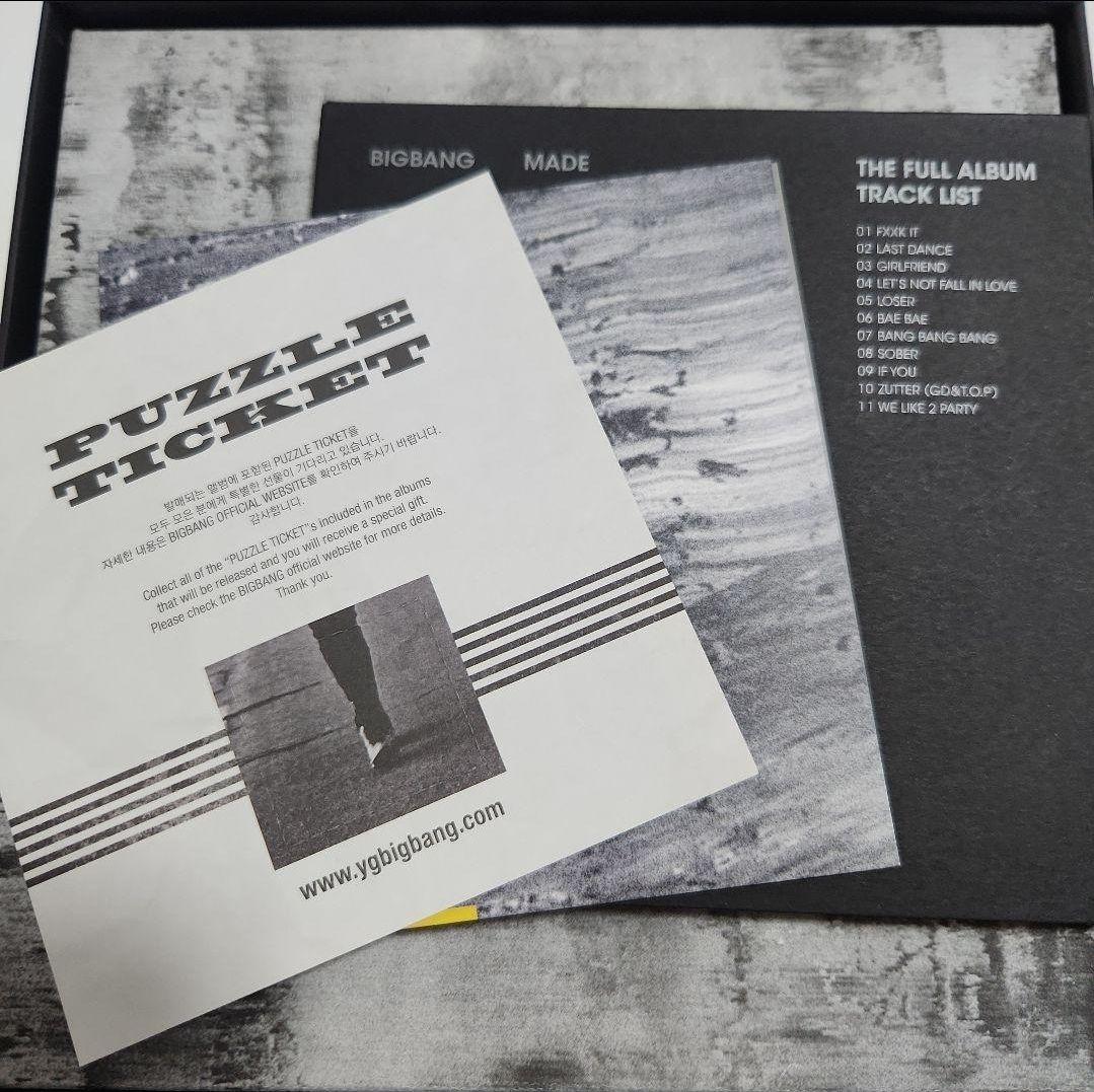 BIGBANG MADE THE FULL ALBUM TOP タプ トレカ