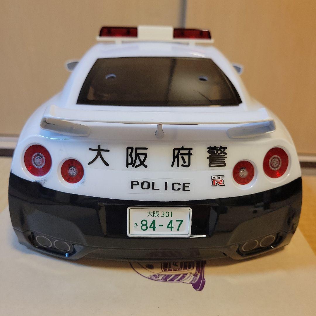 1/10RCタミヤGTR35ボディ、パトカー仕様