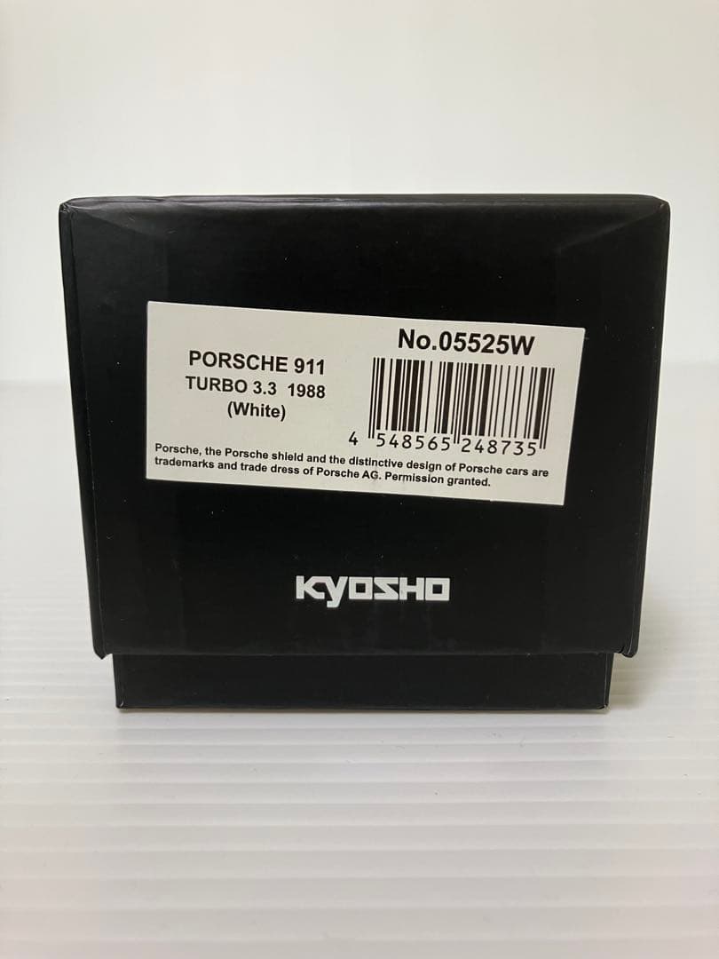 京商 1/43 ポルシェ911turbo 3.3 ホワイト