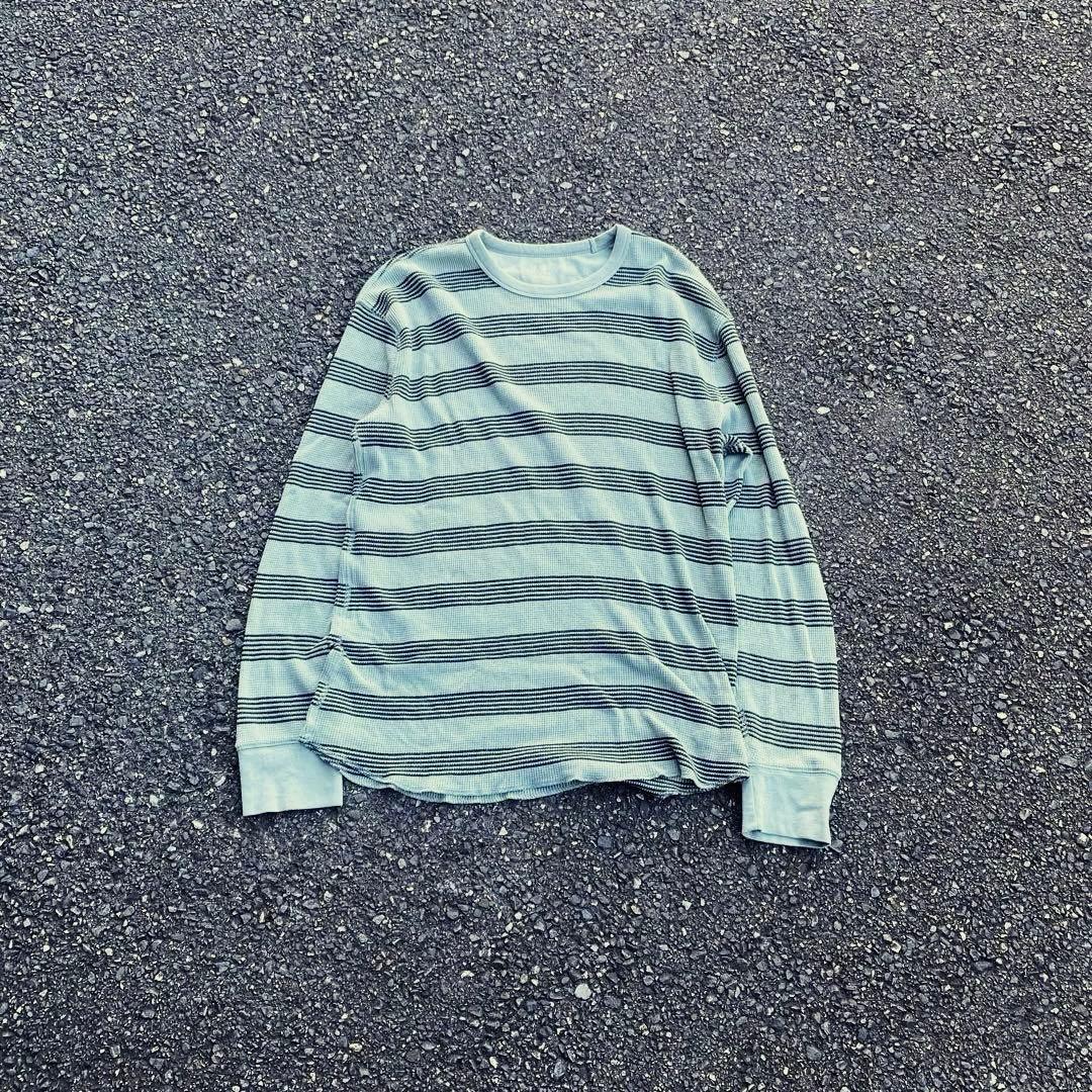 00s old gap ボーダー ロンt サーマル